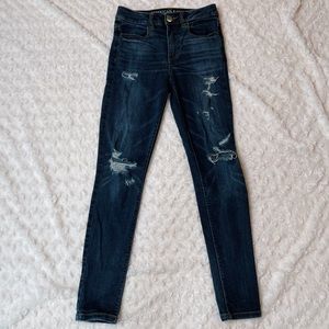 American Eagle super stretch jeans